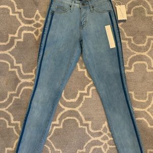 New Target blue striped jeans!!